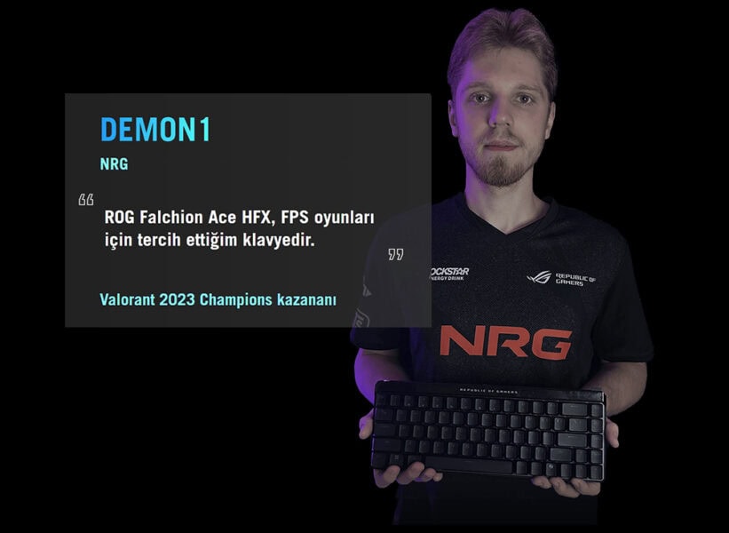 ROG Falchion Ace HFX ASUS ROG Falchion Ace HFX Gaming Klavye H3
