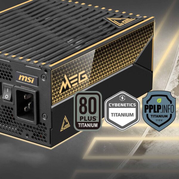 MSI MEG Ai1600T PCIE5 1600W Güç Kaynağı H3