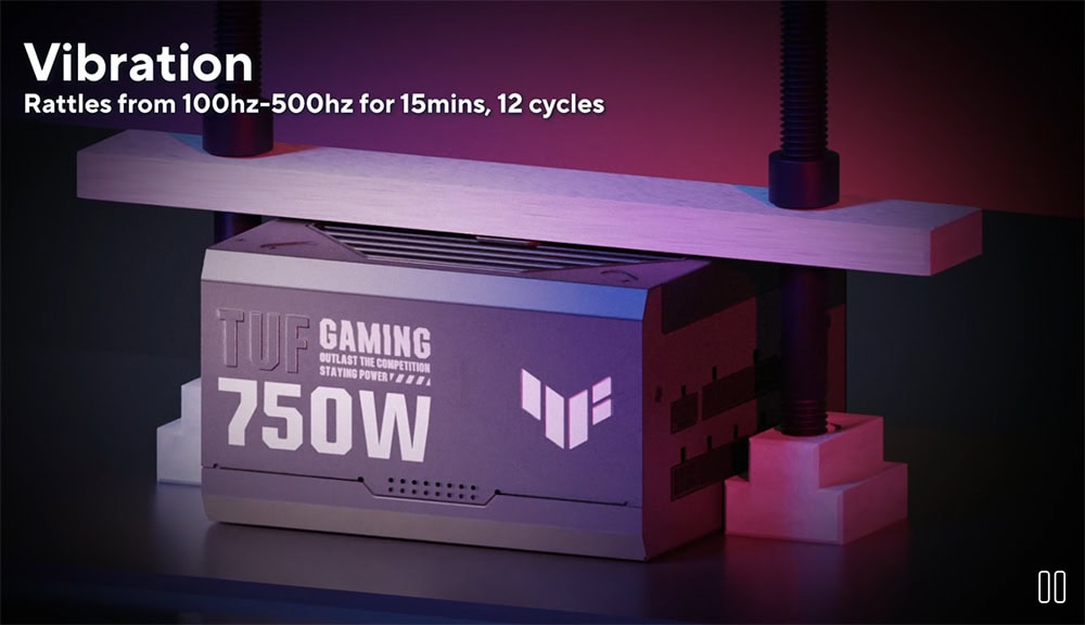 TUF Gaming 750W Gold ASUS TUF GAMING 750G 750W PSU H5