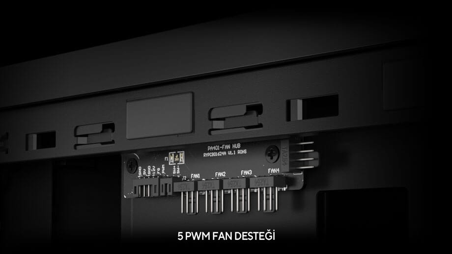 ASUS ProArt PA401 Metal Panel Siyah ATX Gaming Kasa h6