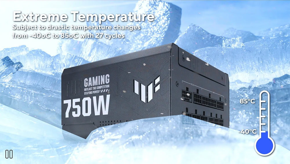 TUF Gaming 750W Gold ASUS TUF GAMING 750G 750W PSU H6