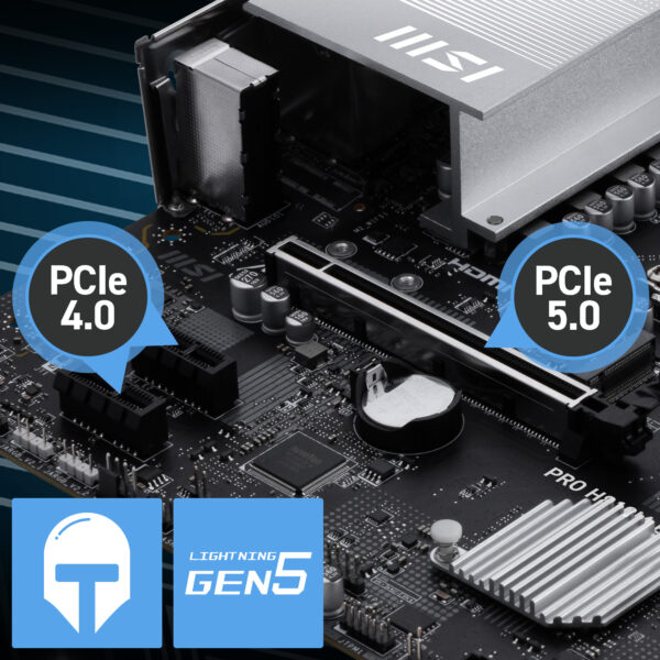 MSI PRO H810M-B 6400MHz (OC) Anakart H6