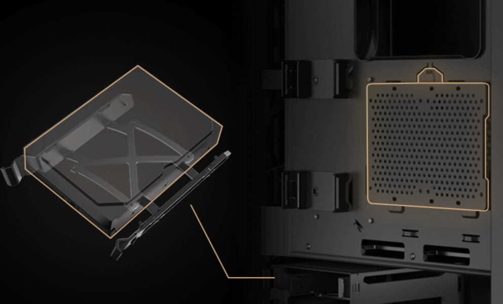 ASUS ProArt PA401 Metal Panel Siyah ATX Gaming Kasa h7