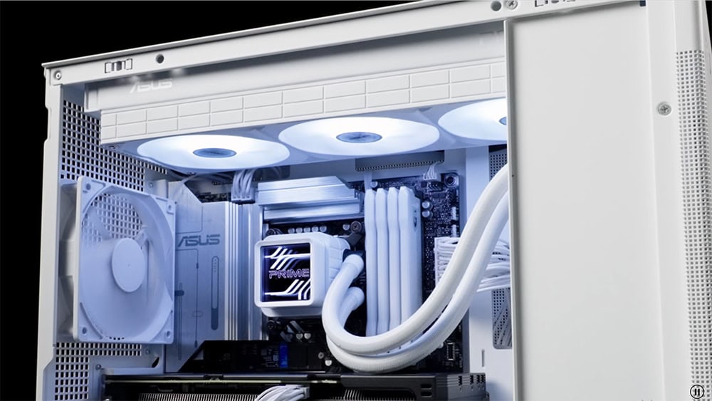 Prime LC 360 ARGB White Edition ASUS Prime LC 360 ARGB Beyaz İşlemci Sıvı Soğutucu H2