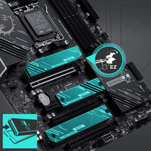 MSI X870E GAMING PLUS WIFI ATX Anakart h8