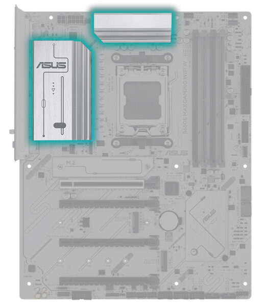 ASUS B650E MAX GAMING WIFI W Anakart h9