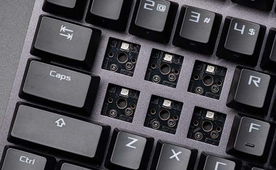 ROG Strix Scope II 96 Wireless ASUS ROG Strix Scope II 96 Beyaz NX Snow Switch Mekanik Gaming Klavye h9