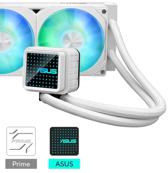 Prime LC 360 ARGB White Edition ASUS Prime LC 360 ARGB Beyaz İşlemci Sıvı Soğutucu H4
