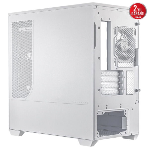 Asus Prime Ap202 Argb Kavisli Temperli Cam Usb 3.2 Mid Tower Matx Beyaz Gaming Kasa 14