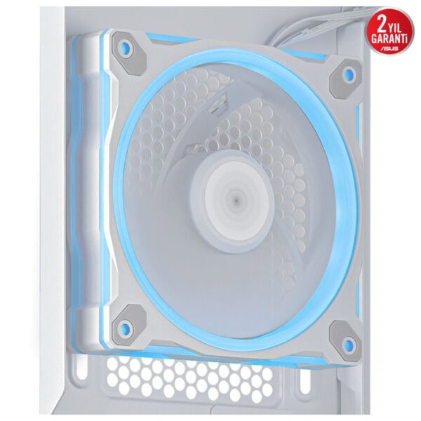 Asus Prime Ap202 Argb Kavisli Temperli Cam Usb 3.2 Mid Tower Matx Beyaz Gaming Kasa 17