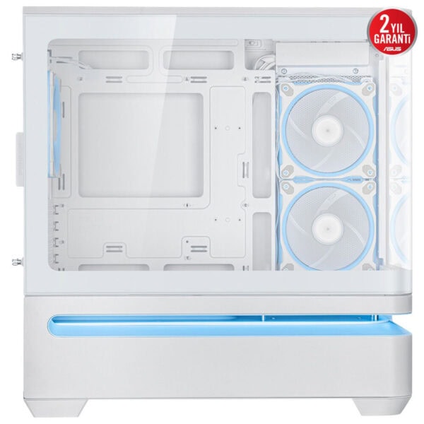 Asus Prime Ap202 Argb Kavisli Temperli Cam Usb 3.2 Mid Tower Matx Beyaz Gaming Kasa 9