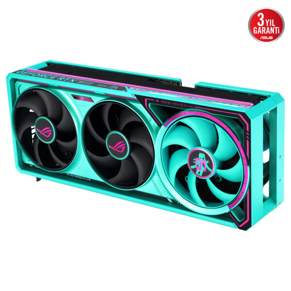 Asus Rog Astral Geforce Rtx 5080 16gb Gddr7 Oc Hatsune Miku Edition 256 Bit Dlss 4 Ekran Karti 12