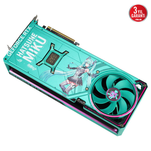 Asus Rog Astral Geforce Rtx 5080 16gb Gddr7 Oc Hatsune Miku Edition 256 Bit Dlss 4 Ekran Karti 14