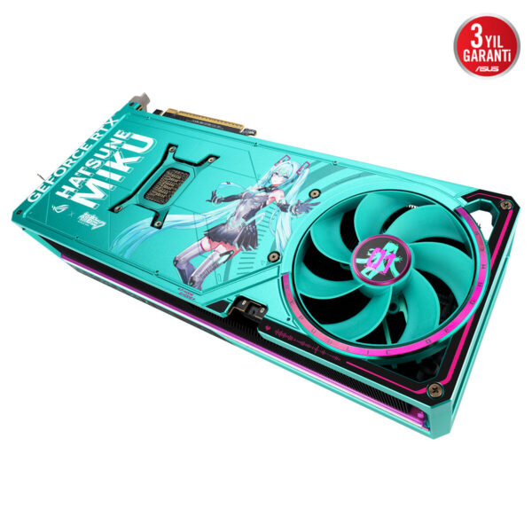 Asus Rog Astral Geforce Rtx 5080 16gb Gddr7 Oc Hatsune Miku Edition 256 Bit Dlss 4 Ekran Karti 15