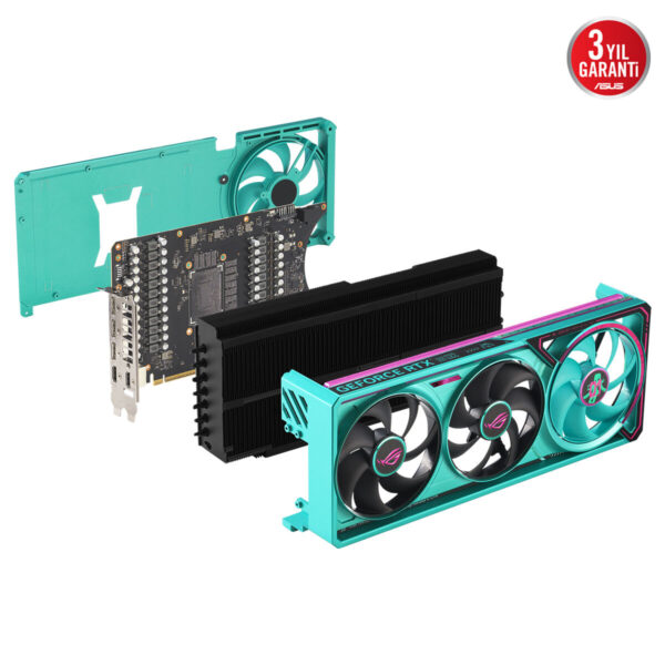 Asus Rog Astral Geforce Rtx 5080 16gb Gddr7 Oc Hatsune Miku Edition 256 Bit Dlss 4 Ekran Karti 16