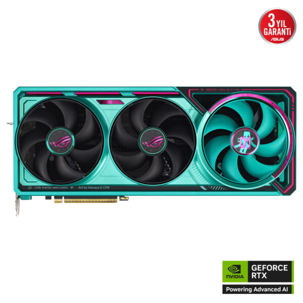 Asus Rog Astral Geforce Rtx 5080 16gb Gddr7 Oc Hatsune Miku Edition 256 Bit Dlss 4 Ekran Karti 3