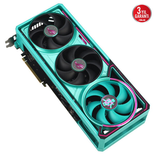 Asus Rog Astral Geforce Rtx 5080 16gb Gddr7 Oc Hatsune Miku Edition 256 Bit Dlss 4 Ekran Karti 6