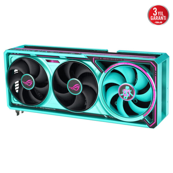 Asus Rog Astral Geforce Rtx 5080 16gb Gddr7 Oc Hatsune Miku Edition 256 Bit Dlss 4 Ekran Karti 9