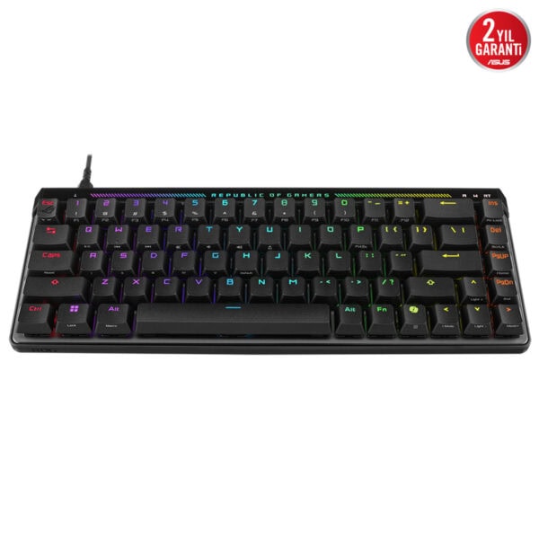 Asus Rog Falchion Ace Hfx 65 Hfx Manyetik Switch 8k Hz Hall Effect Rgb Hotswap Ingilizce Mekanik Gaming Klavye 7