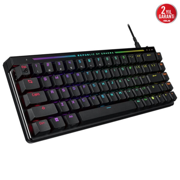 Asus Rog Falchion Ace Hfx 65 Hfx Manyetik Switch 8k Hz Hall Effect Rgb Hotswap Ingilizce Mekanik Gaming Klavye 8
