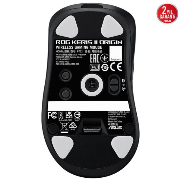 Asus Rog Keris Ii Origin 8k Hz Aimpoint Pro Sensör Rgb Kablosuz Gaming Mouse 11