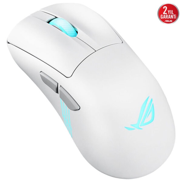 Asus Rog Keris Ii Origin Beyaz 8k Hz Aimpoint Pro Sensör Rgb Kablosuz Gaming Mouse 3