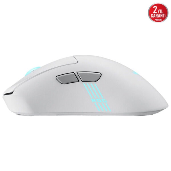 Asus Rog Keris Ii Origin Beyaz 8k Hz Aimpoint Pro Sensör Rgb Kablosuz Gaming Mouse 5