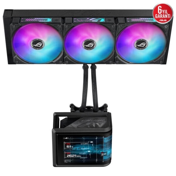 Ağır hava soğutmalı oyun bilgisayarı CPU ve GPU sıvı soğutucu sistemi ile yüksek performans sağlar. Çok renkli RGB aydınlatmalı fanlar ve şık tasarımıyla oyun keyfini artırır.