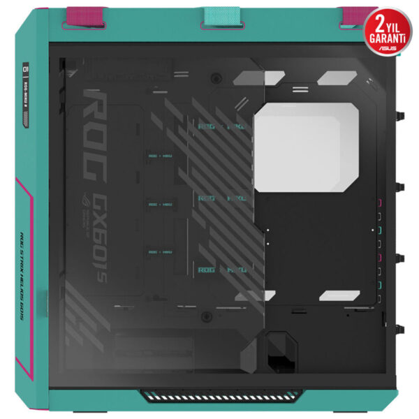 Asus Rog Strix Helios Ii Hatsune Miku Edition 4x140mm Fan Mesh Çift Temperli Cam Usb 3.2 Mid Tower E Atx Gaming Kasa 7