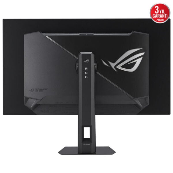 Yüksek çözünürlüklü ASUS ROG monitör, oyunculara optimize edilmiş görseller ve üstün performans sunar, şık tasarımıyla dikkat çeker.