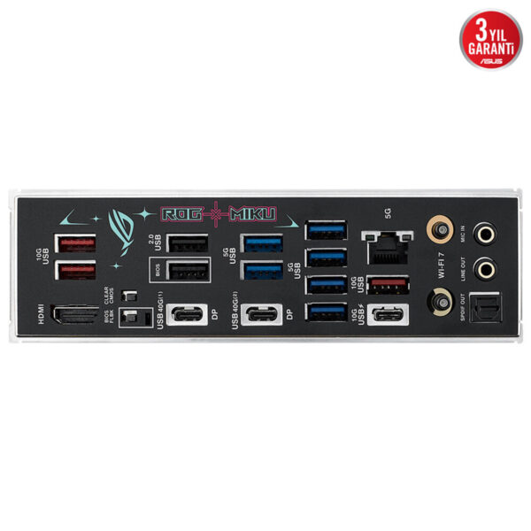 Asus Rog Strix X870e H Gaming Wifi7 Hatsune Miku Edition 8000mhz Oc Ddr5 Soket Am5 M 2 Hdmi Usb4 Atx Anakart 12
