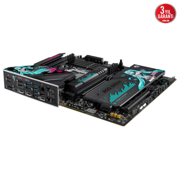 Asus Rog Strix X870e H Gaming Wifi7 Hatsune Miku Edition 8000mhz Oc Ddr5 Soket Am5 M 2 Hdmi Usb4 Atx Anakart 7