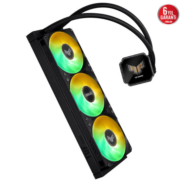 Asus Tuf Gaming Lc Iii 360 Argb Lcd 360mm Intel Amd Uyumlu İşlemci Sıvı Soğutucu 16