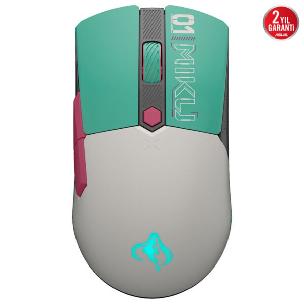 Asus Tuf Gaming Mini Wireless Hatsune Miku Edition Kablosuz Gaming Mouse 2