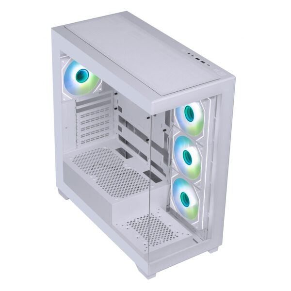 Bitfenix Ceto Premium Edition White Argb Temperli Cam Usb 3.1 Mid Tower Atx Bpab 850w 80+ Gaming Kasa 2