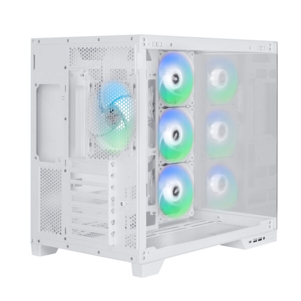 Bitfenix Mh100 White Argb Temperli Cam Usb 3.1 Mid Tower Atx Bpab White 850w 80+ Gaming Kasa 3