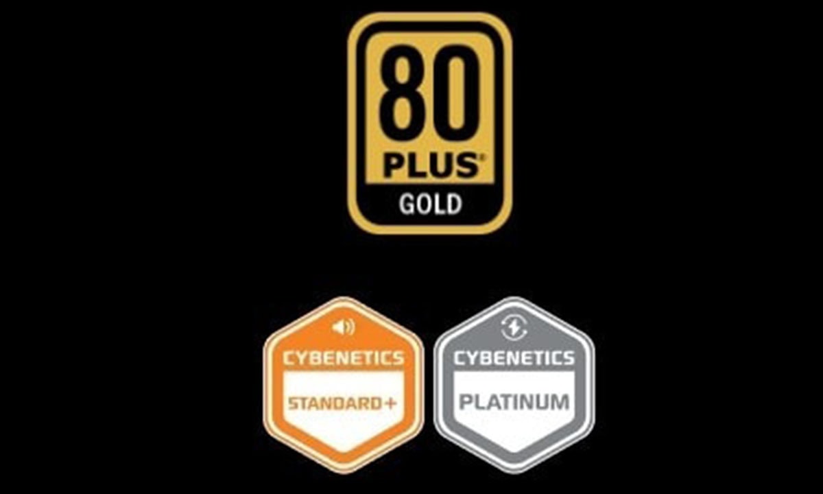 80 PLUS Gold Sertifikalı