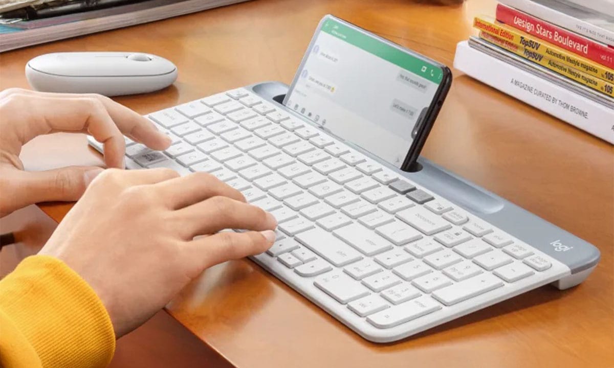 Logitech K580 Beyaz Klavye H4