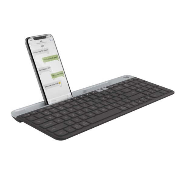 Logitech K580 Siyah Ultra İnce Çoklu Cihaz Özellikli Türkçe Bluetooth Klavye (920 010624) 2