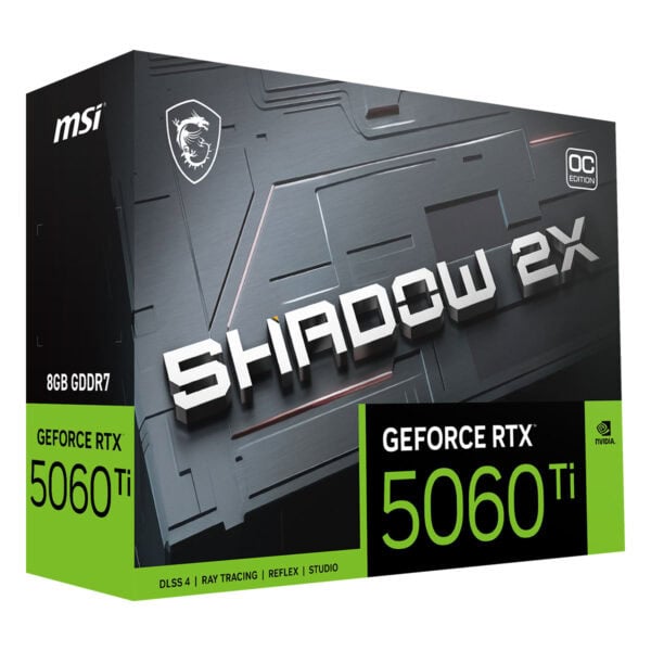 Msi Geforce Rtx 5060 Ti 8g Shadow 2x Oc 8gb Gddr7 128 Bit Dlss 4 Ekran Kartı 11