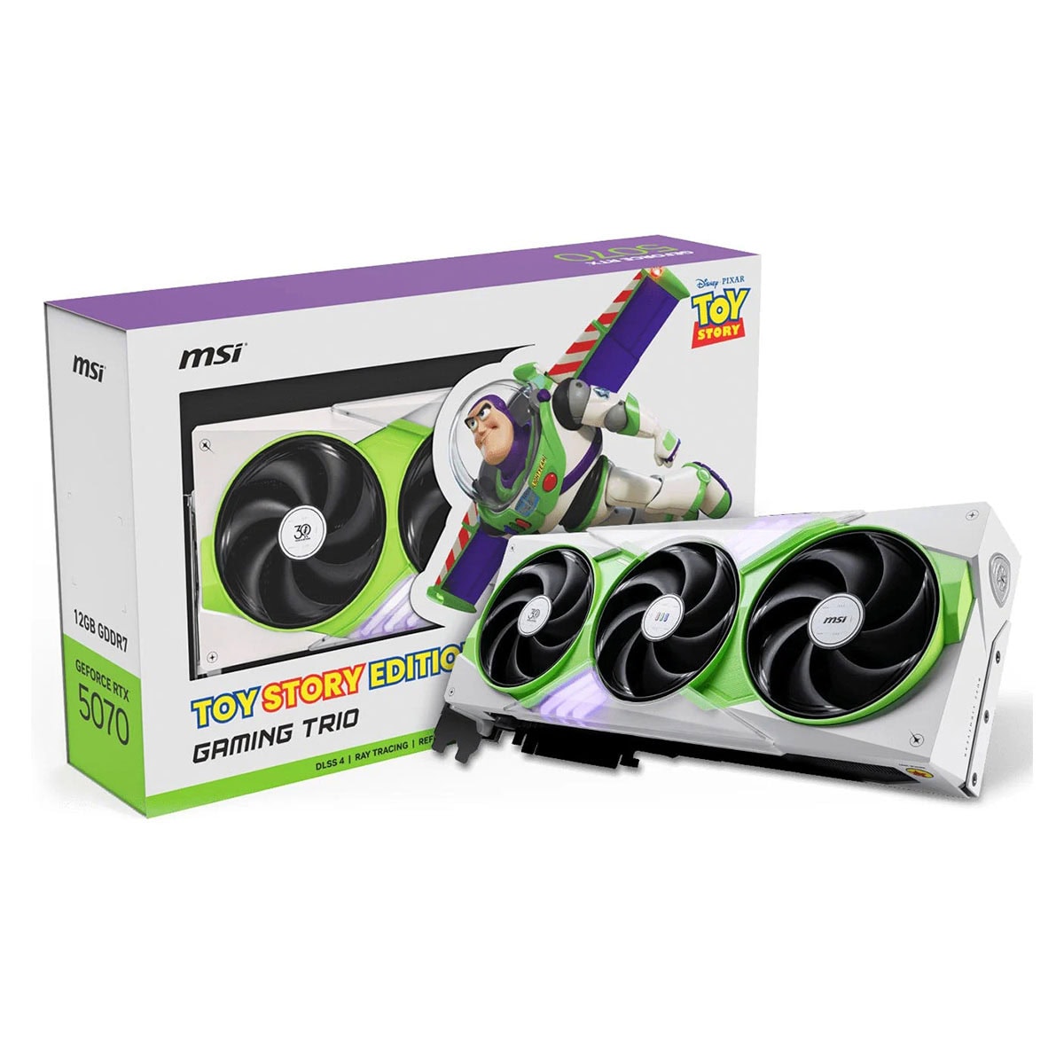 Msi Geforce Rtx 5070 Gaming Trio Toy Story Edition 12gb Gddr7 Dlss 4 Ekran Kartı 1