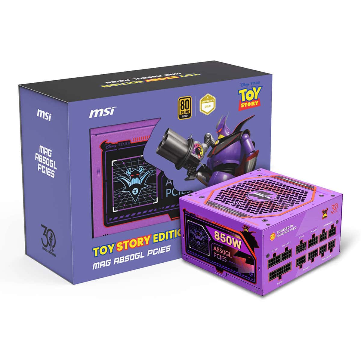 Msi Mag A850gl Pcie5 Toy Story Edition 850w 80+ Gold Güç Kaynağı 1