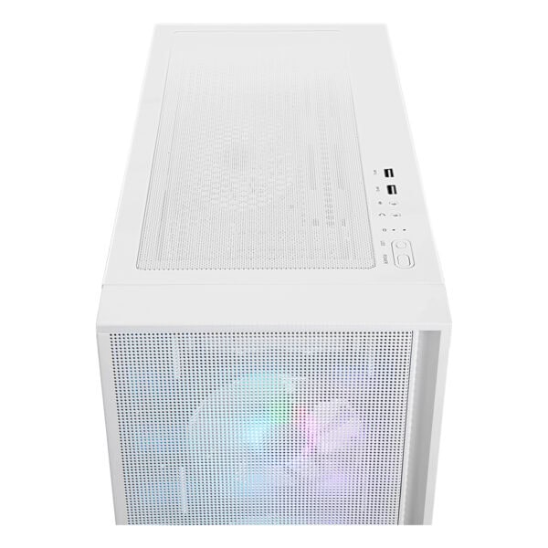 Msi Mag Forge 320r Airflow White 4x120mm Argb Fan Mesh Temperli Cam Usb 3 2 Mid Tower Atx Gaming Kasa 12
