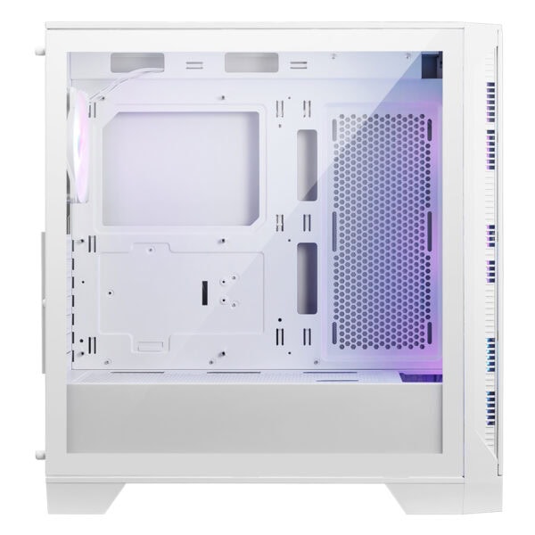 Msi Mag Forge 320r Airflow White 4x120mm Argb Fan Mesh Temperli Cam Usb 3 2 Mid Tower Atx Gaming Kasa 7