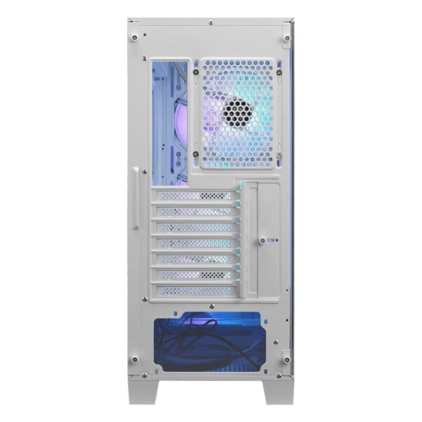 Msi Mag Forge 320r Airflow White 4x120mm Argb Fan Mesh Temperli Cam Usb 3 2 Mid Tower Atx Gaming Kasa 9