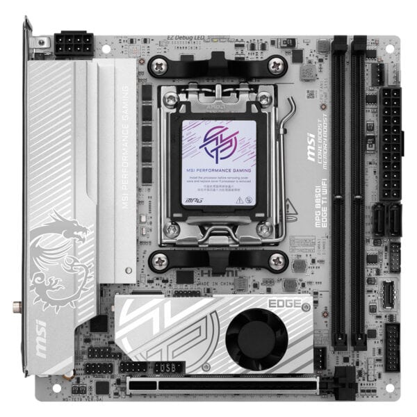 Msi Mpg B850i Edge Ti Wifi 10000mhz (oc) Ddr5 Soket Am5 M.2 Hdmi Mini Itx Anakart 2
