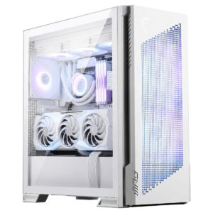 Msi Mpg Velox 300r Airflow Pz White 2x160mm Argb Fan Mesh Temperli Cam Usb 3 2 Mid Tower E Atx Gaming Kasa T2