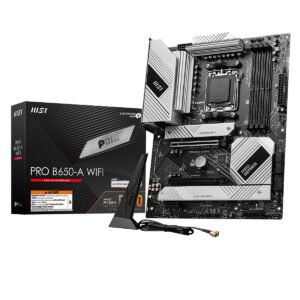 Msi Pro B650 A Wifi 7600mhz (oc) Ddr5 Soket Am5 M.2 Hdmi Dp Atx Anakart 1