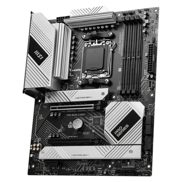 Msi Pro B650 A Wifi 7600mhz (oc) Ddr5 Soket Am5 M.2 Hdmi Dp Atx Anakart 3