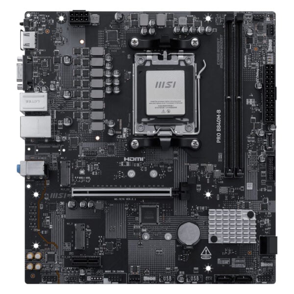 Msi Pro B840m B 8000mhz (oc) Ddr5 Soket Am5 M.2 Hdmi Vga Matx Anakart 2